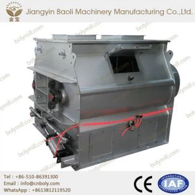 Горизонтальный двухвальный лопастной смеситель